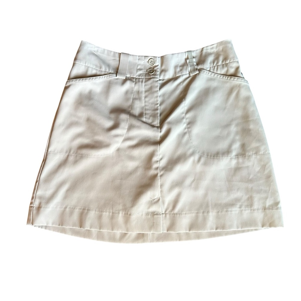 Nike Drifit Golf Cream Skirt Size 2